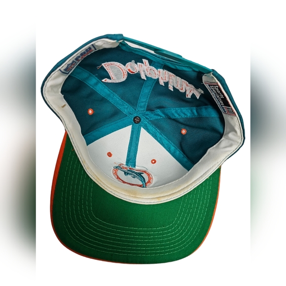 VINTAGE MIAMI DOLPHINS SPORTS SPECIALTIES PRO-LINE HAT New (READ) - Picture 7 of 12